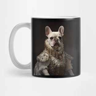 White French Bulldog - Medieval French Princess Mug